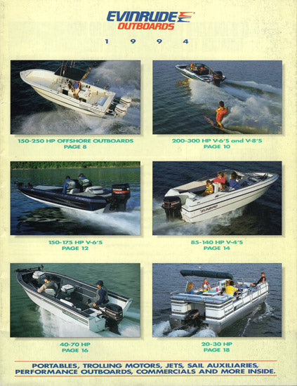 Evinrude 1994 Outboard Brochure