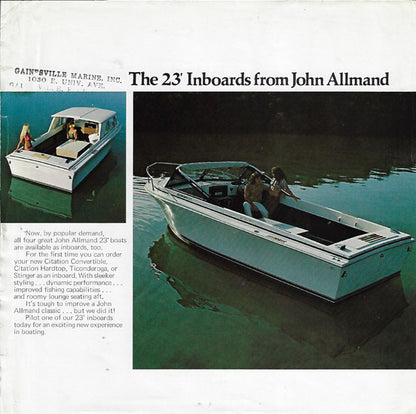 Allmand 23 Inboards Brochure