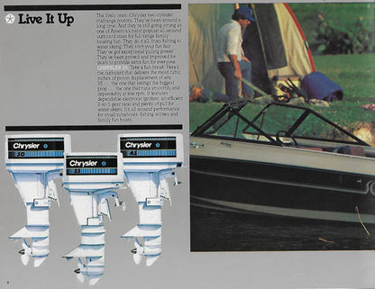 Chrysler 1984 Outboard Brochure