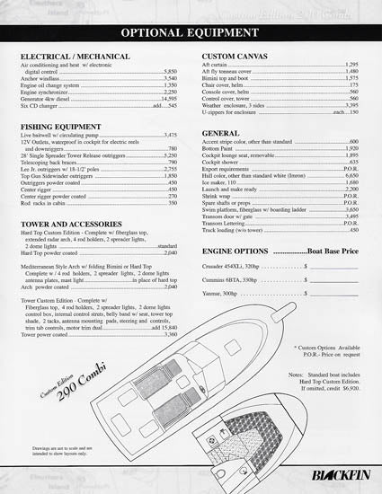 Salt Shaker Blackfin Combi 290 Brochure