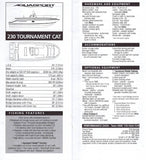 Aquasport 2001 Dealer Handbook Brochure