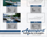 Aquasport 1980s Brochure Poster