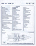 Beneteau First 310 Specification Brochure