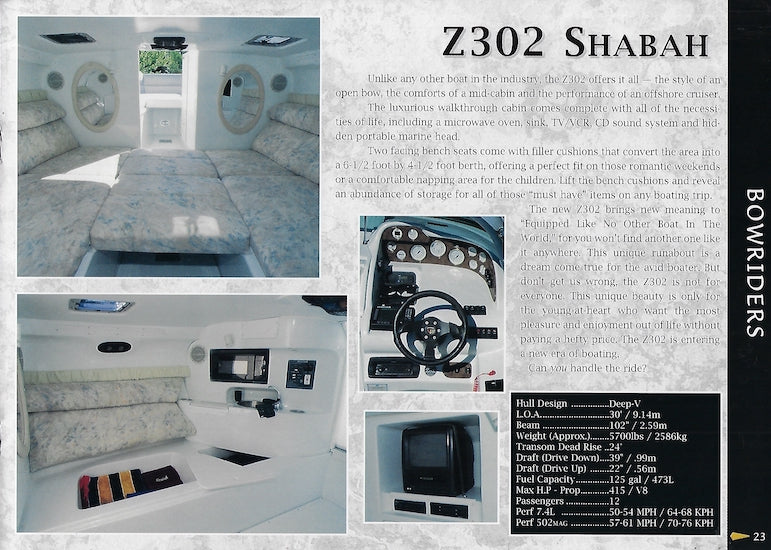 Mariah 1999 Brochure