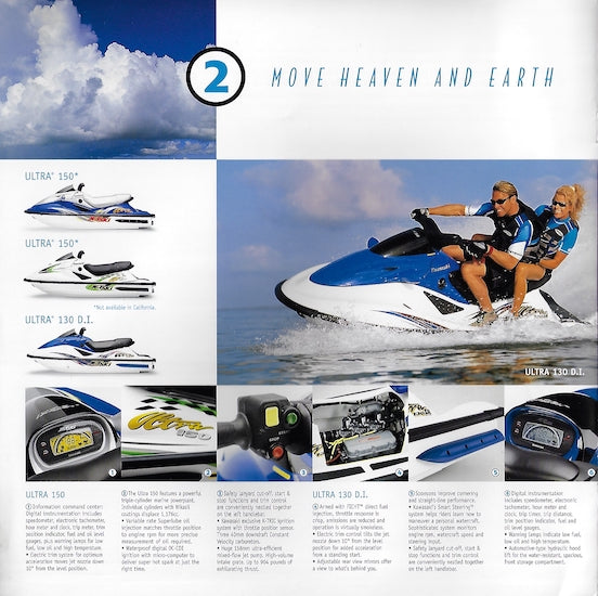 Kawasaki 2002 Jet Ski Brochure – SailInfo I boatbrochure.com