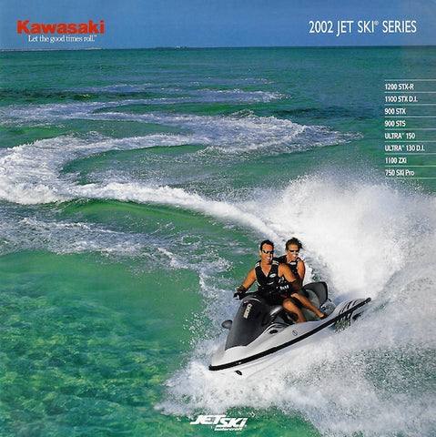 Kawasaki 2002 Jet Ski Brochure