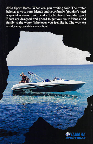 Yamaha 2002 Sport Boats Brochure