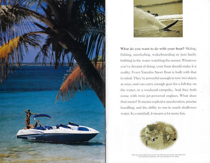 Yamaha 2002 Sport Boats Brochure