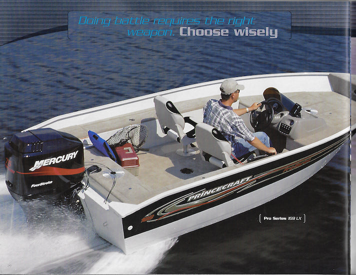 Princecraft 2002 Fishing Brochure
