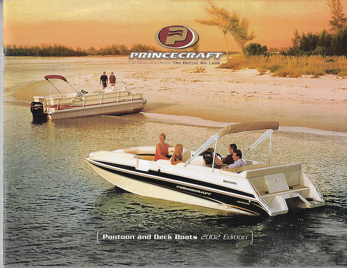 Princecraft 2002 Pontoon & Deck Boats Brochure