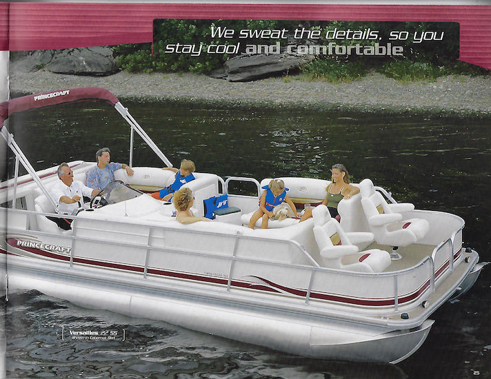 Princecraft 2002 Pontoon & Deck Boats Brochure