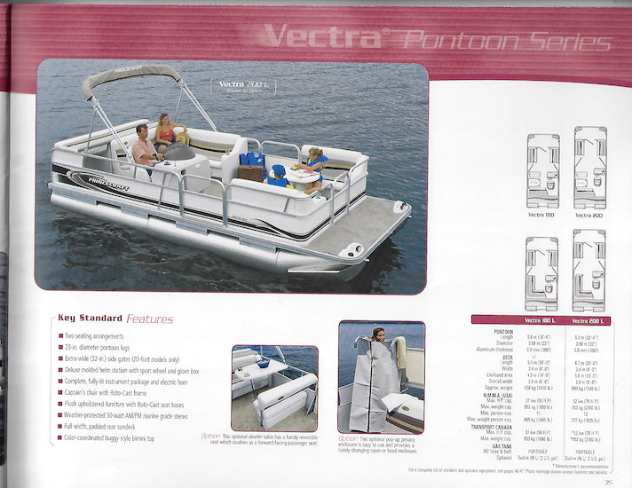 Princecraft 2002 Pontoon & Deck Boats Brochure