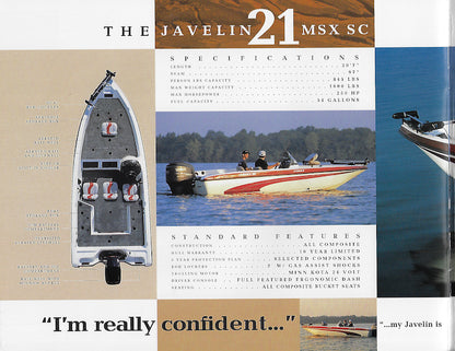 Javelin 2002 Brochure