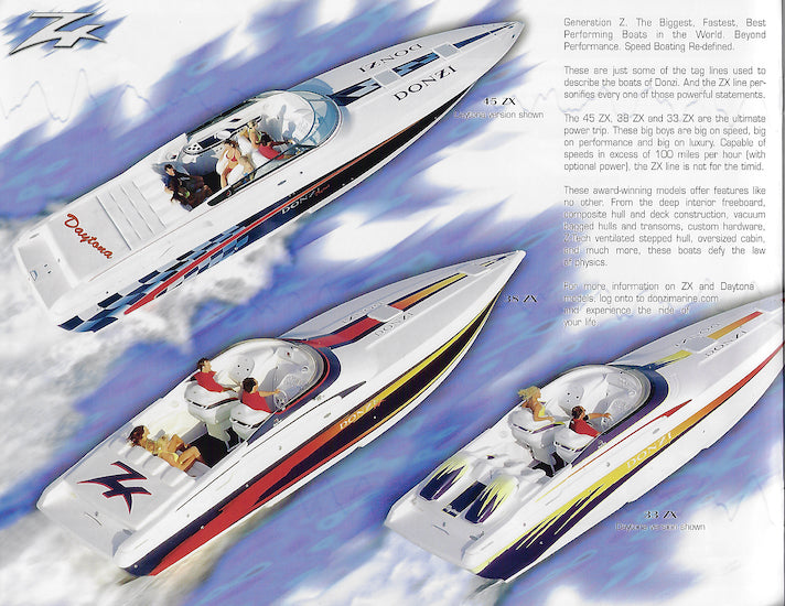Donzi 2002 Brochure