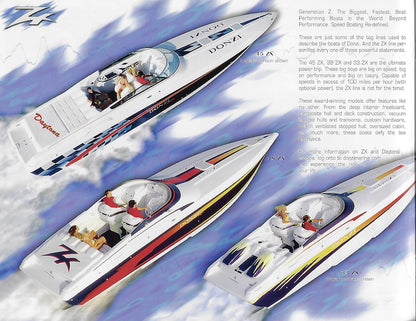 Donzi 2002 Brochure