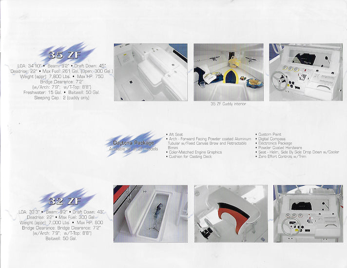 Donzi 2002 Brochure