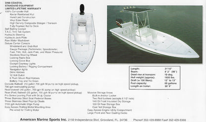 Shewarwater Coastal 2200 Brochure