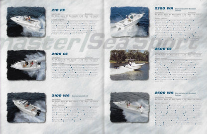 United 2002 Seaaster & Sea Sport Brochure