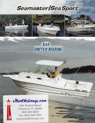 United 2002 Seaaster & Sea Sport Brochure