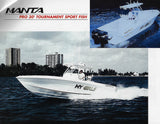 Manta 30 Pro Tournament Sport Fish Brochure