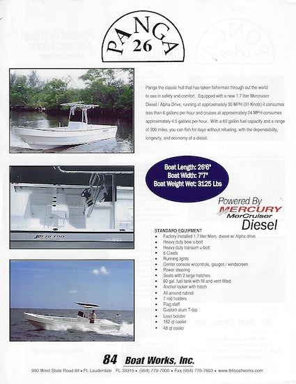 Ponga Bay 26 Brochure
