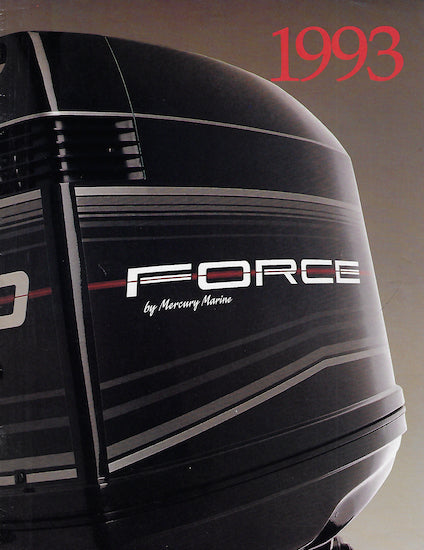 US Marine 1993 Force Outboard Brochure