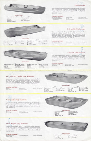 AeroCraft 1963 Brochure