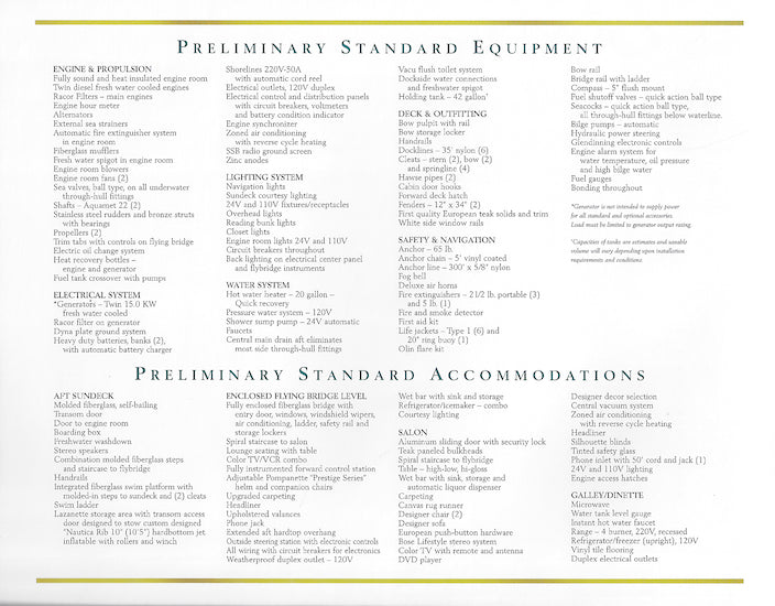 Ocean 65 Odyssey Launch Brochure