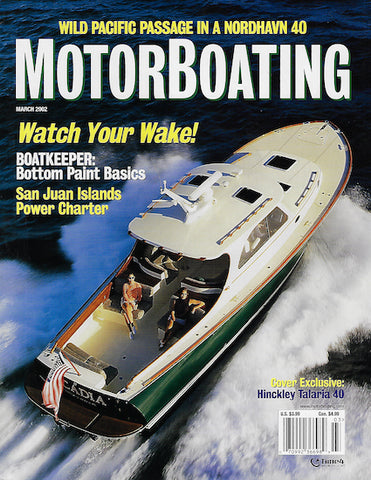 Hinckley Talaria 40 Motorboating Magazine Reprint Brochure