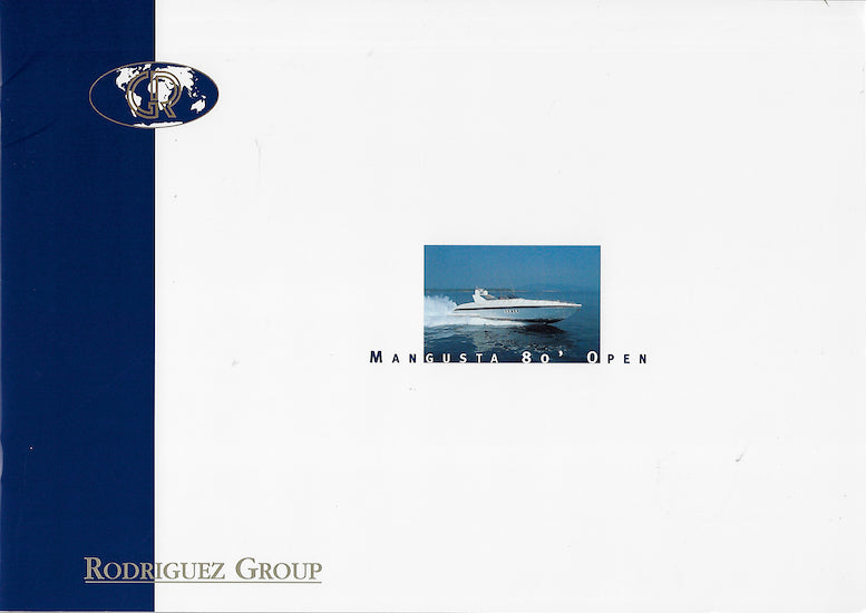 Mangusta 80 Open Brochure
