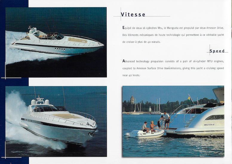 Mangusta 80 Open Brochure