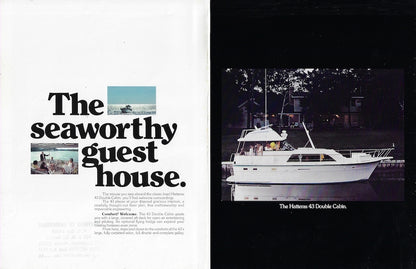 Hatteras 43 Double Cabin Brochure