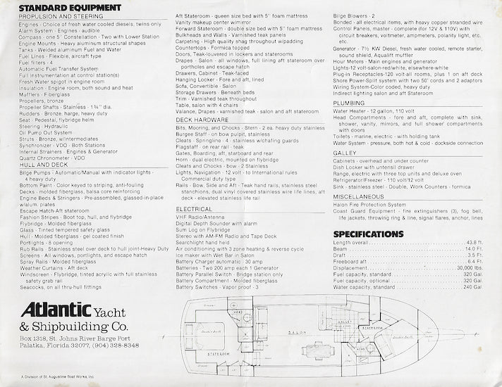 Atlantic 44 Brochure