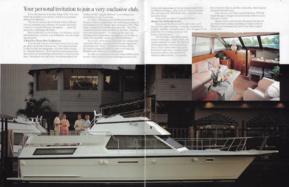 Hatteras 41 Double Cabin Motor Yacht Brochure