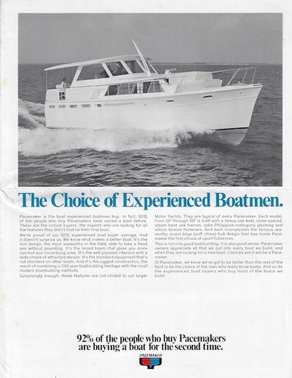 Pacemaker 1960s Poster Brochure
