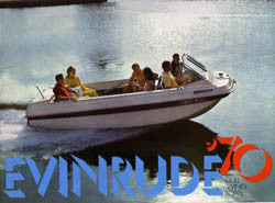 Evinrude 1970 Gull Wing Boats Brochure