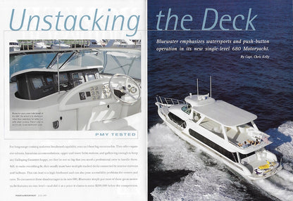 Bluewater 680 Power & Motoryacht Magazine Reprint Brochure
