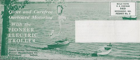 Pioneer Electric Troller Motor Brochure