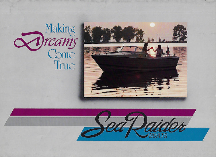 Aquadyne 1984 Sea Raider Brochure