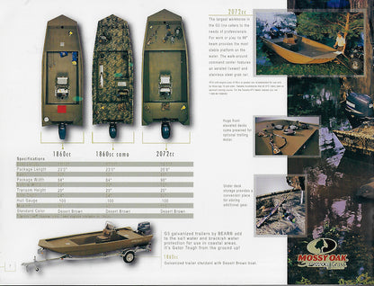 G3 2003 Jonboats Brochure