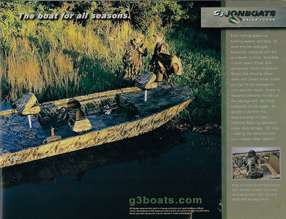 G3 2003 Jonboats Brochure
