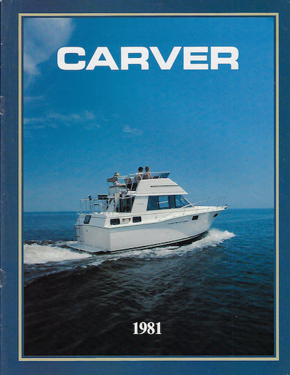 Carver 1981 Brochure