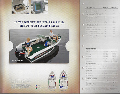 Princecraft 2003 Fishing Brochure