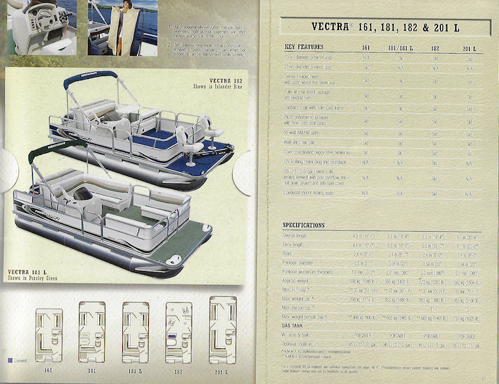 Princecraft 2003 Pontoon & Deck Boats Brochure