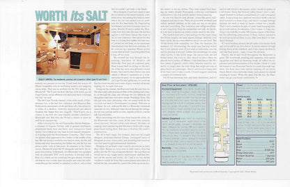 Bluewater 580 Motorboating Magazine Reprint Brochure