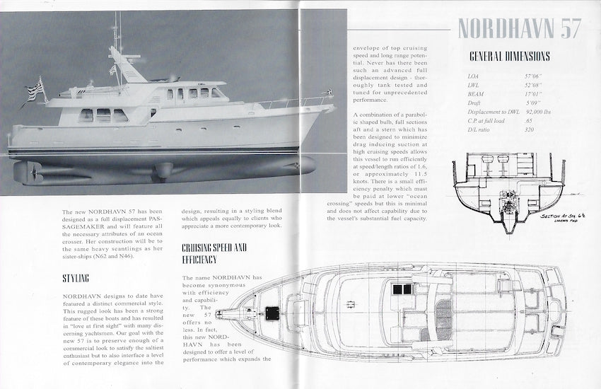 Nordhavn 57 Brochure