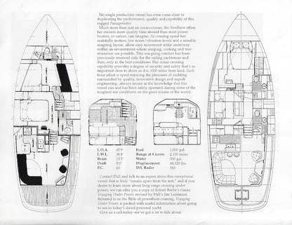 Nordhavn 46 Specification Brochure