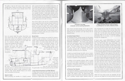Nordhavn 40 Specification Launch / Construction Brochure
