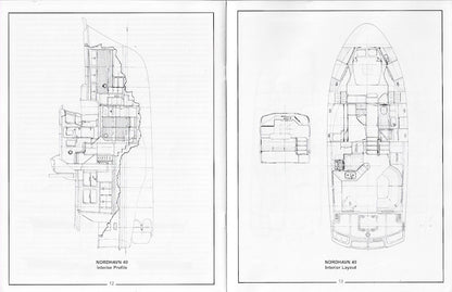 Nordhavn 40 Specification Launch / Construction Brochure