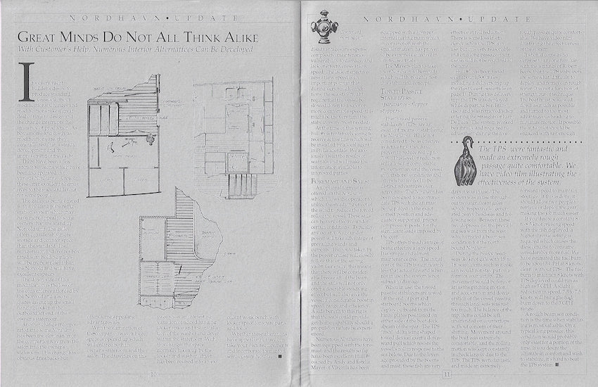 Nordhavn 46 Newsletter Brochure - Volume 1